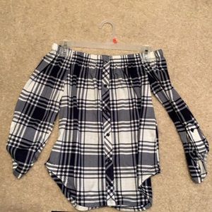 Off the shoulder top.